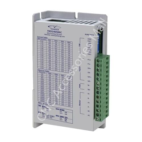 YAKO driver 2 phase step drive 42/86 series stepper motor driver YKD2405MC DC20-50V 4.5A Driver cnc router parts