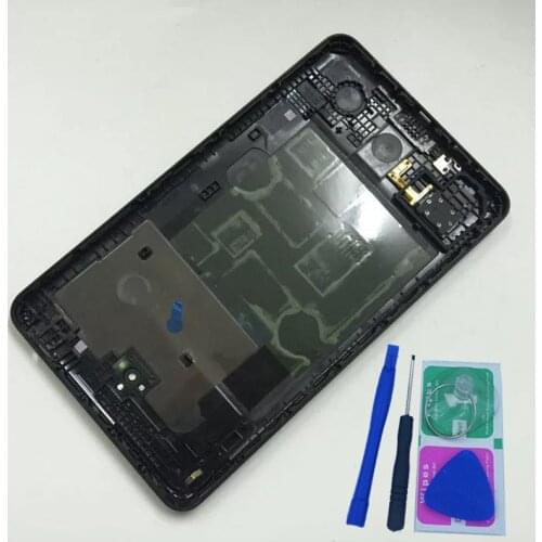 For Samsung Galaxy Tab 4 T230 T231 T235 Original Tablet Phone New Housing Frame Back Cover Rear Panel Door Lid + Tools