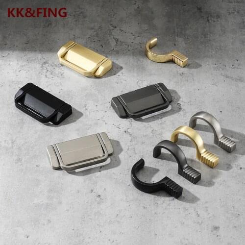 KK&FING Creative Zinc Alloy Handles Drawer Cabinet Door Handle Cupboard Wardrobe Door Knobs Gold Kitchen Drawer Pulls