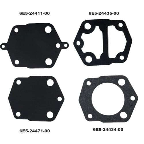 6E5-24411-00, 6E5-24435-00, 6E5-24471-00, 6E5-24434-00 Fuel Pump Gaskets Kit for Yamaha Outboard Motor