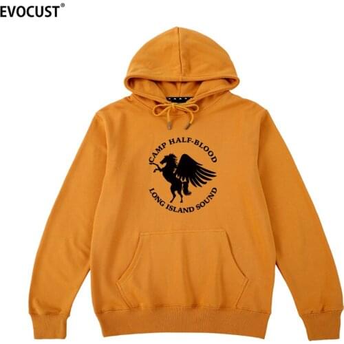 Camp half blood long island sound Percy Jackson Harajuku Halloween Costume Hoodies Sweatshirts men women unisex Cotton