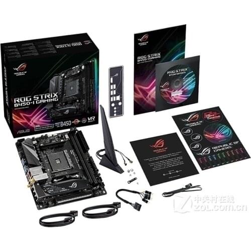 New ASUS ROG STRIX B450-I GAMING desktop motherboard Socket AM4 DDR4 32GB USB2.0 USB3.1HDMI mainboard