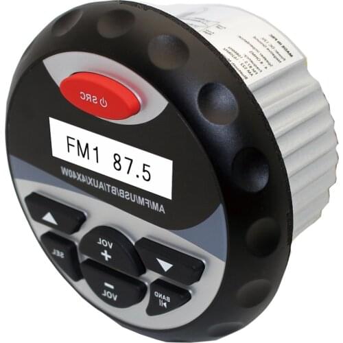 Marine Motorcycle Waterproof Bluetooth Radio Stereo Boat Audio AM FM Receiver USB Charger MP3 Player AUX RCA For Car SPA ATV UTV