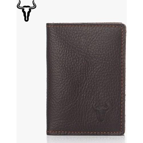 Xiaomi Mens Fashion Wallet Sports Card Case Card Holder Bag Crazy Horse Cowhide Antimagnetic RFID Coin Purse