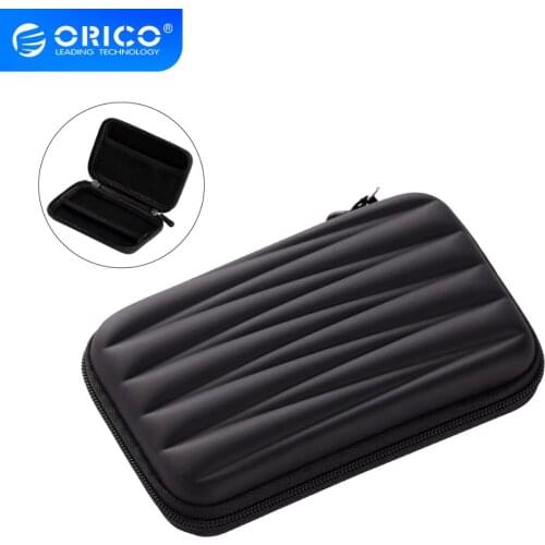 ORICO HDD SSD Storage Bag External Hard Portect Case 2.5" Portable Storage Bag Earphone Pouch Bag for PC Laptop