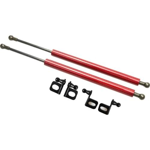 Front Bonnet Hood Modify Gas Struts Lift Support Shock Damper for CHEVROLET MALIBU XL 2017-2019 Carbon Fiber Car Accessories