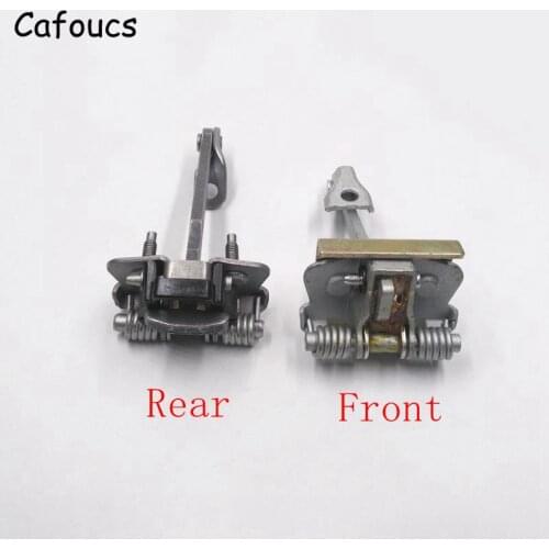 Cafoucs Front Rear Door Stop Limiter Check Strap Stray Rod Hinge For Peugeot 307 2001-2008 Car Door Accessories