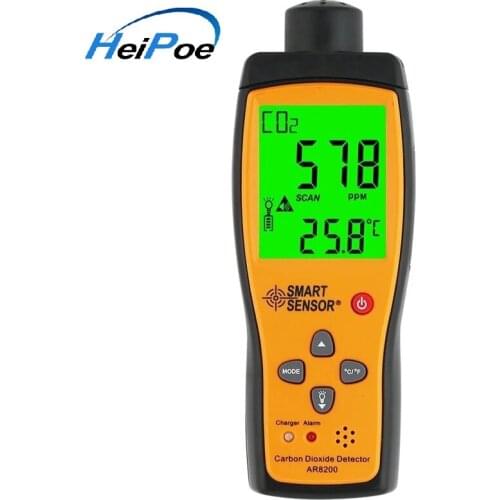 Professional Gas detector AR8200 Carbon Dioxide detector