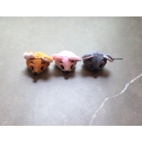 SIZE 4*5CM Mini Plush Stuffed TOY key chain Pendant TOY Key Chain DOLL Plush Wedding Flower Gift Bouquet DOLL TOY