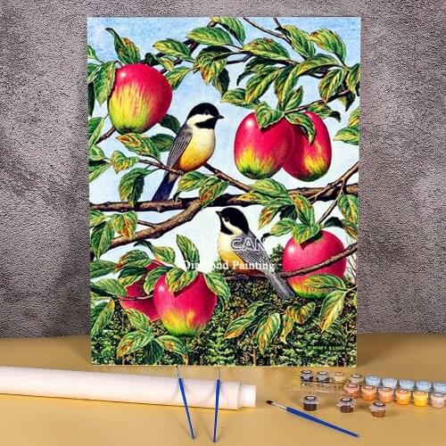 Bird Animal Paint By Numbers Package Oil Paints 40*50 Boards By Numbers New Design Crafts Adults Drawing