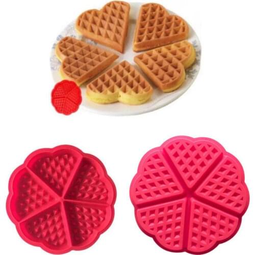Silicone Baking Mold Waffle Mold Baking Tray Diy Module Kitchen Cooking Cake Making Tool Chocolate Mold Tray