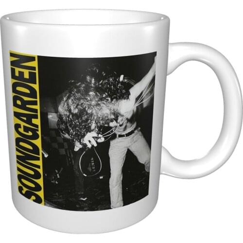Soundgarden Grunge Punk Rock Metal White Mug Coffee Cup Coffee Mug Matte Pumpkin Tumbler Cups In Bulk