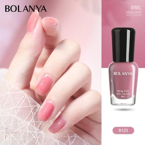 BOLANYA 8ML Gel Nail Polish UV LED Nails Art All For Manicure Semi Permanent Varnish Soak Off Matte Base Top Coat Shiny Color