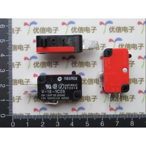 V-15-1C25 Microswitch Travel switch With handle 15A/250VAC