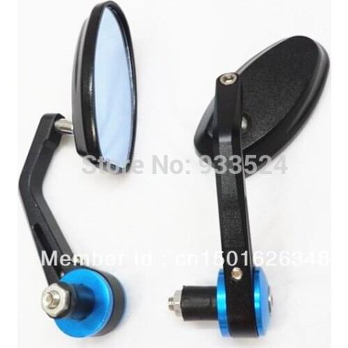 Pair Universal 7/8" 22mm BAR END Mirrors For Ducati Yamaha Suzuki Kawasaki Honda Buell Street bikes Chopper Cruiser
