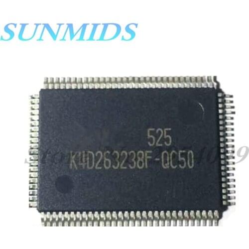 10pcs K4D263238F-QC50 K4D263238F 263238 TQFP100