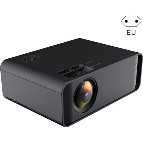 8000 Lumen 480P HD Projector Home Theater Connected with Computer Set-top Box Office Supplies