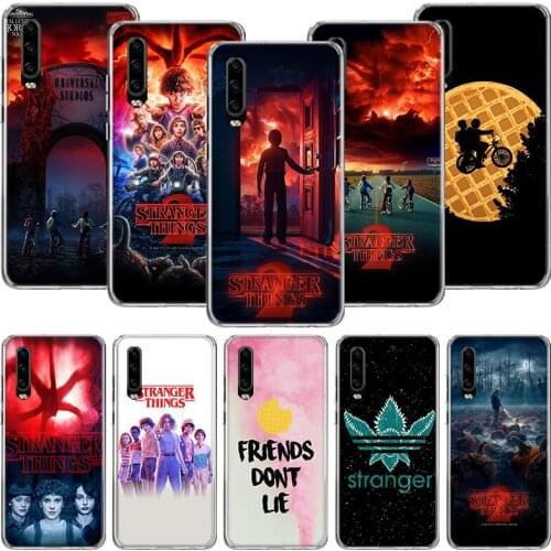 Stranger Things Poster TV Phone Case For Huawei P30 P40 P20 P10 Mate 20 10 30 Lite Pro P Smart Z Plus Printing Cover Coque Shell