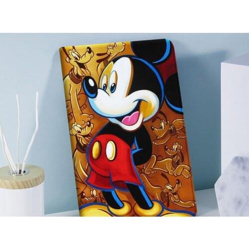 Disney Mickey TPU Cover with Support Frame for IPad 10.2 2019 IPad 2 3 4 9.7 2017 2018 IPad Air 2 9.7 TPU Case