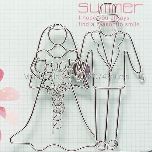 C7 WEDDING FRIDGE MAGNET ORIGINAL/NOVELTY STAINLESS HAND-MADE ART CRAFTS WEDDING&BIRTHDAY&HOME&OFFICE&GIFT&PRESENT&CREATIVE&CUTE