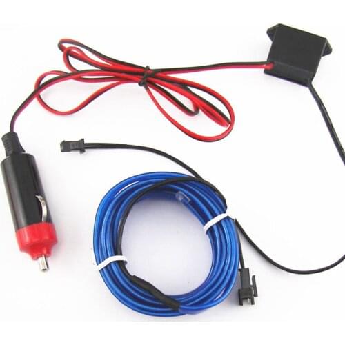 Neon Strip Lights Lamp 2m Blue Atmosphere Ambient Wire Unique Decor Old