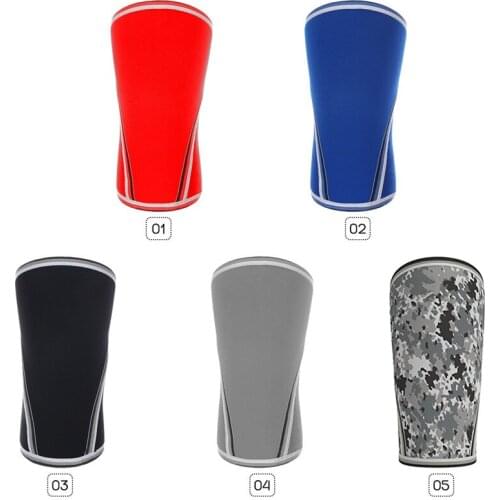 Neoprene Knee Sleeve 7MM Multicolor Universal Fixed Squat Support Compression Powerlifting Durable Prevent Sprain Workout#280071