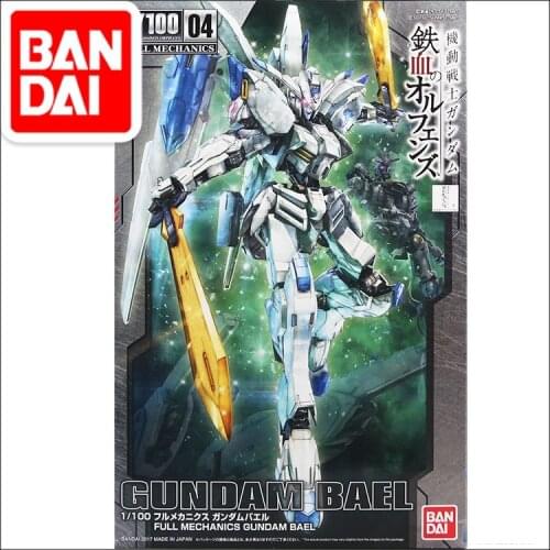 Original Gundam MG TV 1/100 IRON-BLOODED GUNDAM BARBATOS BAEL Mobile Suit Kids Toys