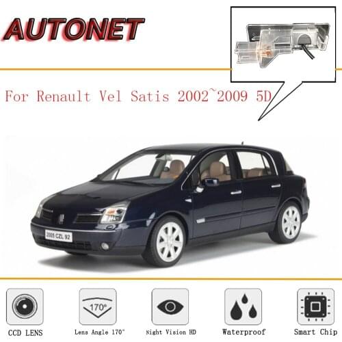 AUTONET Rear View camera For Renault Vel Satis 2002~2009 5D /CCD/Night Vision/Reverse Camera/Backup Camera/license plate camera
