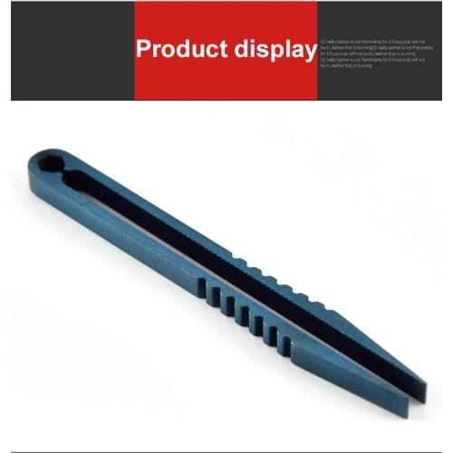 Professional Tweezers mini titanium alloy tweezers small tools gear tools outdoor travel clip maintenance camp Tent Accessories