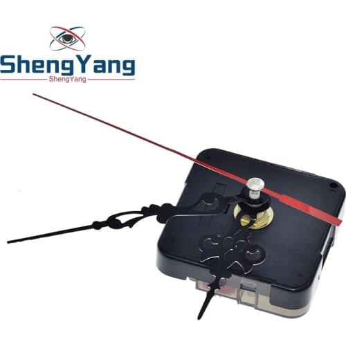 Professional And Practical Quartz Wall Clock Movement Mechanism DIY Repair Tool Parts Kit with Red Hands