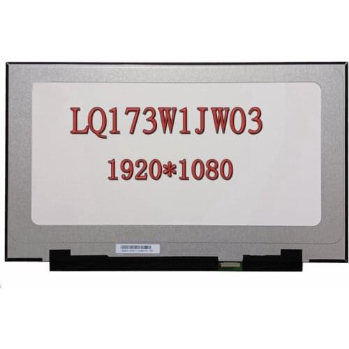LQ173M1JW03 laptop LCD screen ultra-thin IPS 1920*1080 FHD 40-pin LED panel display matrix replacement