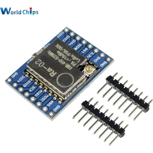SX1278 433MHz Ra-02 LoRa Module 10KM Wireless Spread Spectrum Transmission Electronic DIY Kit for Smart Home Meter Reading