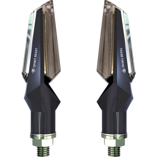 Universal Motorcycle LED Turn Signal Light Indicator Motorbike Flash Light for Ninja 400 DRL Z900 z750 R125 Fz6 Moto Accessories