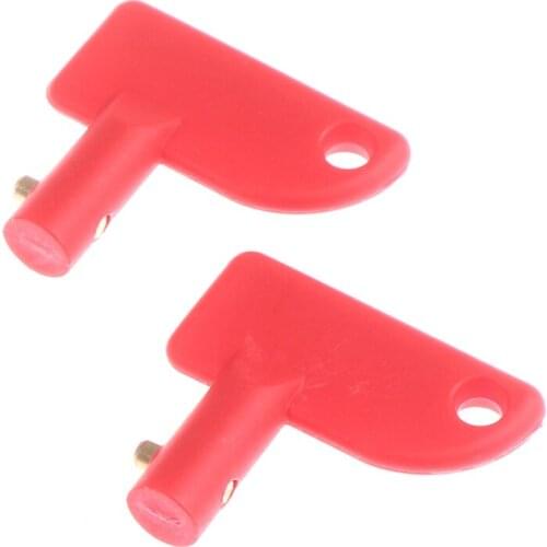 Spare Key For Marine Dump Truck 2 Off Switch Keys Including Battery Isolator Switch Suitable For Standard Size Of Car / Ocean