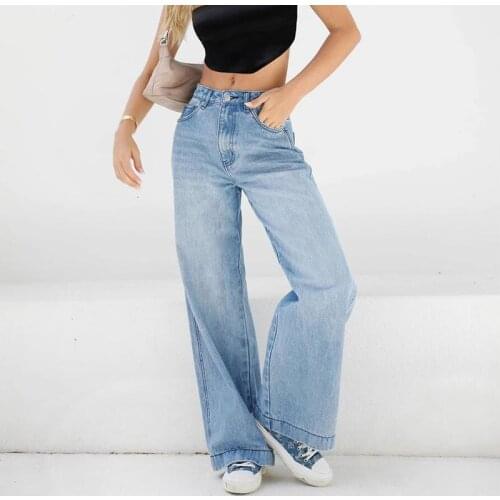 ZHANLINWU Wide Jeans