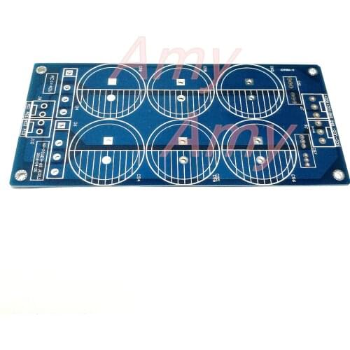 2pcs/lot 6*10000UF power level power supply board PCB empty plate sound big pond bridge rectifier