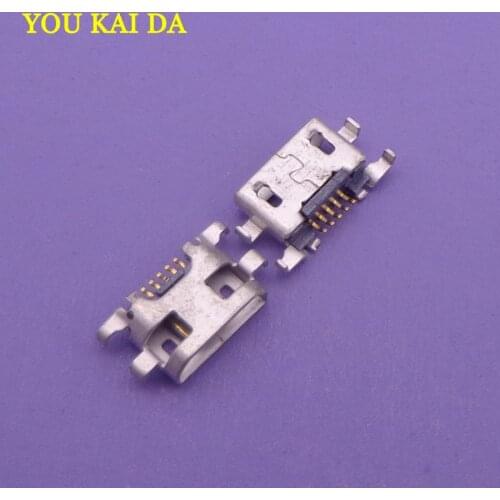 30pcs/lot micro mini USB type-B Charge jack socket Connector 5 pin for Fly IQ270,IQ441,IQ4412 IQ442Q,IQ446Magic2,IQ4491,IQ453