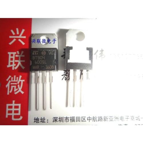 5pcs/lot In Stock 100% New&original BTB04-600SL BTB04-600 TO220