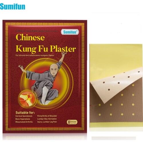 8Pcs Chinese Traditional Pain Relief Patch Body Arthritis Medical Plasters Muscle Back Joints Patch Pain Removal Killer Sticke