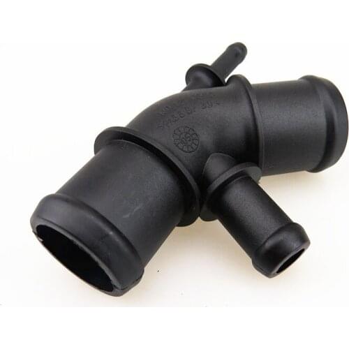 AZQFZ Engine Radiator Water Hose Connector For VW Beetle Bora Golf TT SEAT Leon Toledo Octavia 1J0 121 087 C 1J0121087C1999-2010