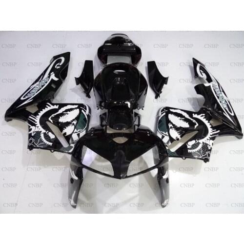 CBR600 RR 2005 - 2006 Fairings CBR 600 RR 2006 Plastic Fairings for Honda CBR600RR 05 Black Grafitty Plastic Fairings