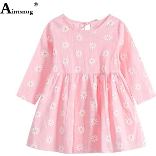 Children Princess Dresses Kids Clothing 2021 Short Mini Dress Long Sleeve Girls Bohemian Flower Print Birthday Party Robe Dress