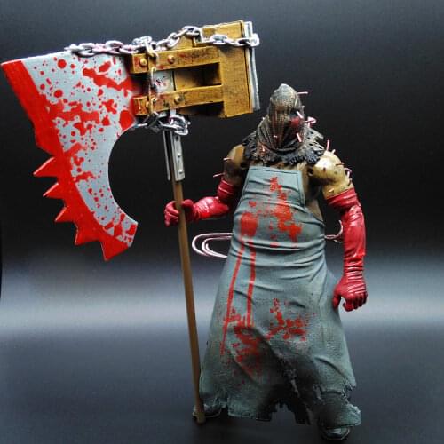 Residents Evils V Bloody Butcher Executioner Joints Movable Action Figure Model Ornaments Toys Adult Collection