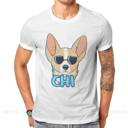 SQUAD TShirt For Men Chihuahua Pet Dog Lovers Clothing Fashion T Shirt Comfortable Printed Loose