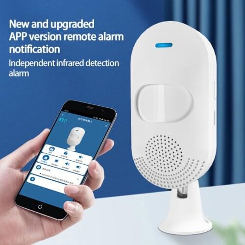 Mini Tuya Wifi PIR Motion Sensor Independent Wireless Infrared Detector Security Anti-theft Alarm Sensor For Smart Life APP