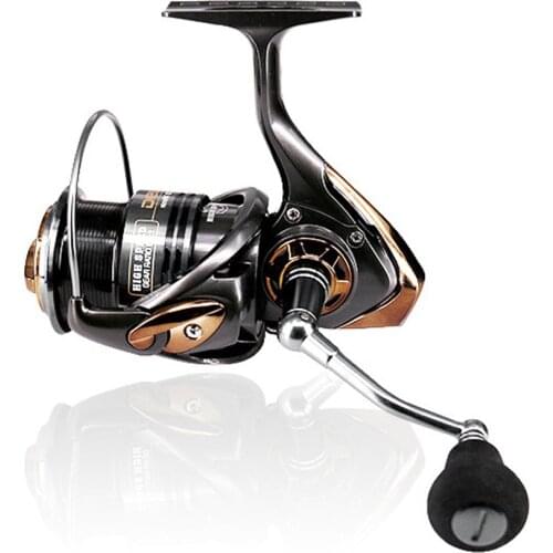 All Metal High Speed 7.1:1 Ultra Light Fishing Reel Deep Shallow Spool Wire Cup Design Spinning Reel 5+1BB for Lure-fishing Carp