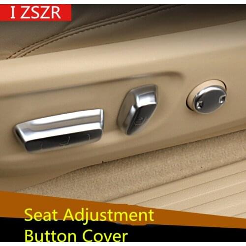 Seat Adjustment Button Cover Stiker For Toyota Prado Z2EA354