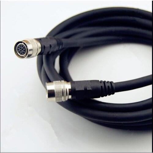 Coaxial 12 Pin Hirose Male to Female Cable for Computer Network Sony Camera