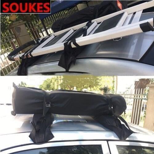Soft Car Roof Rack Outdoor Rooftop Luggage Carry For Alfa Romeo 159 147 156 166 GT Mito Acura MDX RDX TSX Fiat 500 Punto Stilo