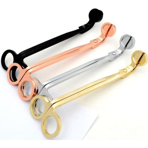 Stainless Steel Candle Scissors for Scented Candles Lovers Candle Wick Trimmer Candle Accessories J2Y